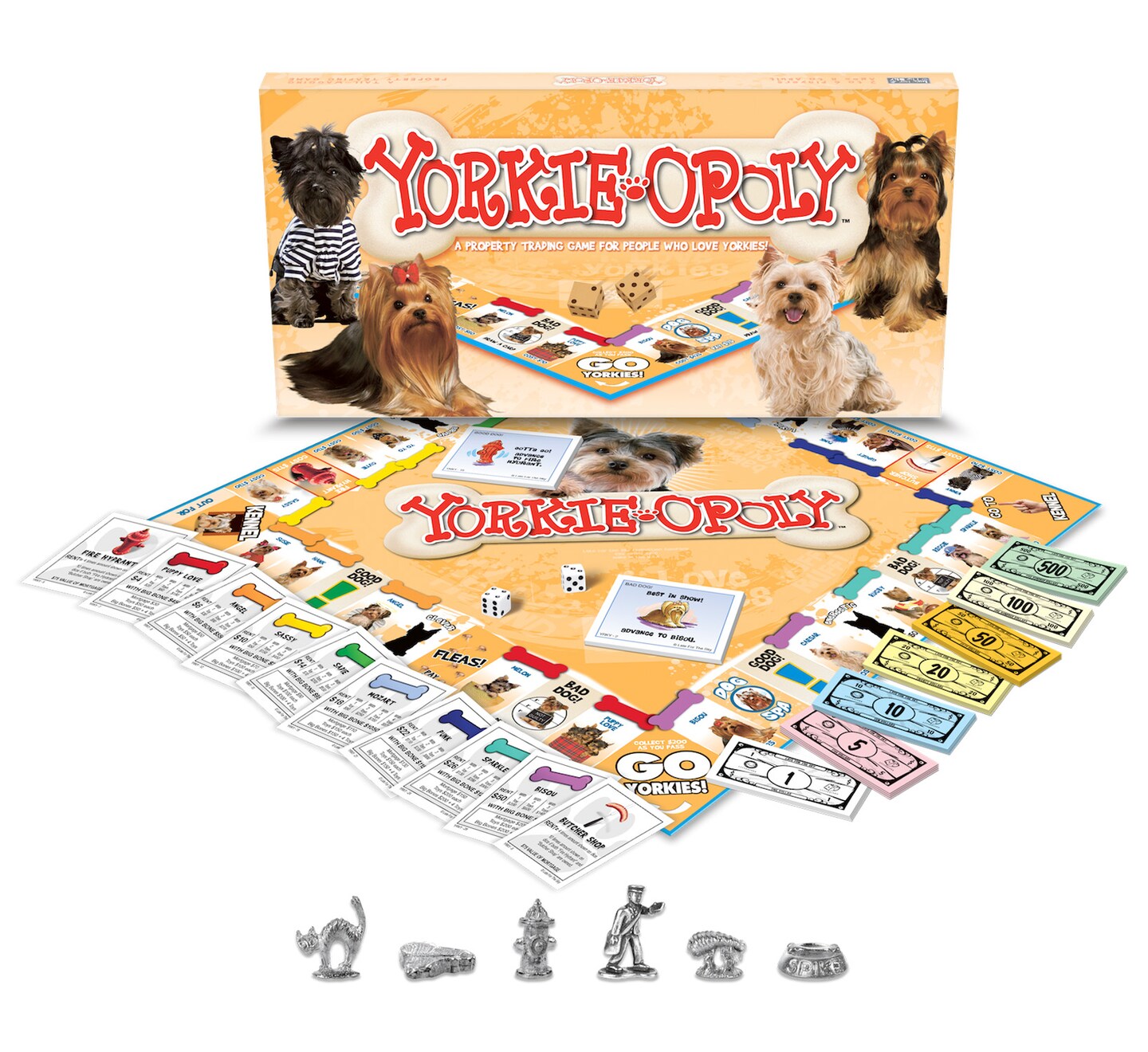 Late For the Sky: Yorkie-Opoly Monopoly Board Game