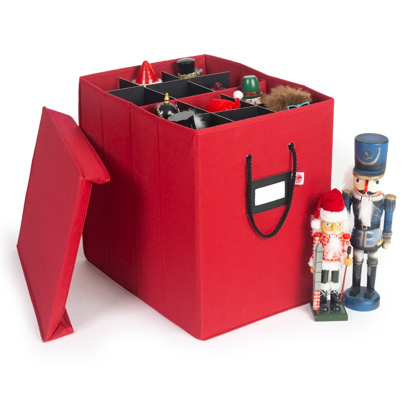 17 in. Christmas Nutcracker Collectibles Storage Box