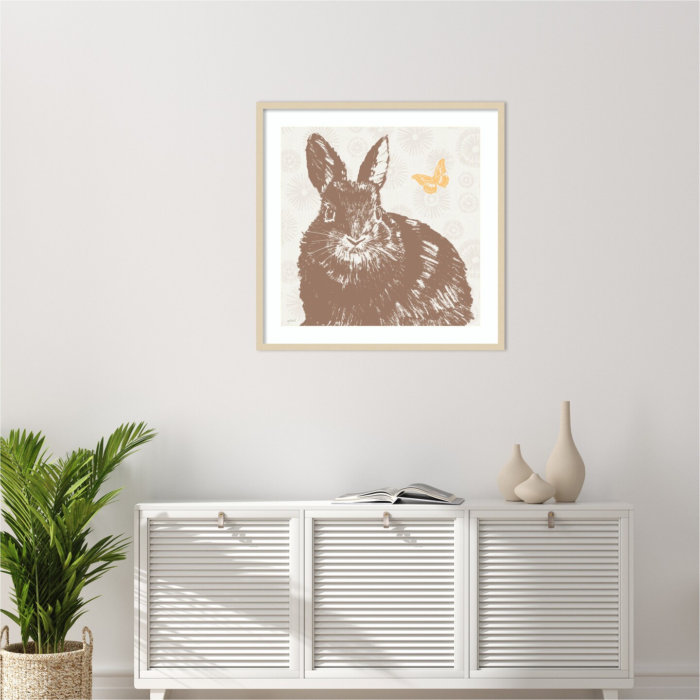 Spring Delight IX by Anne Tavoletti Wood Framed Wall Art Print