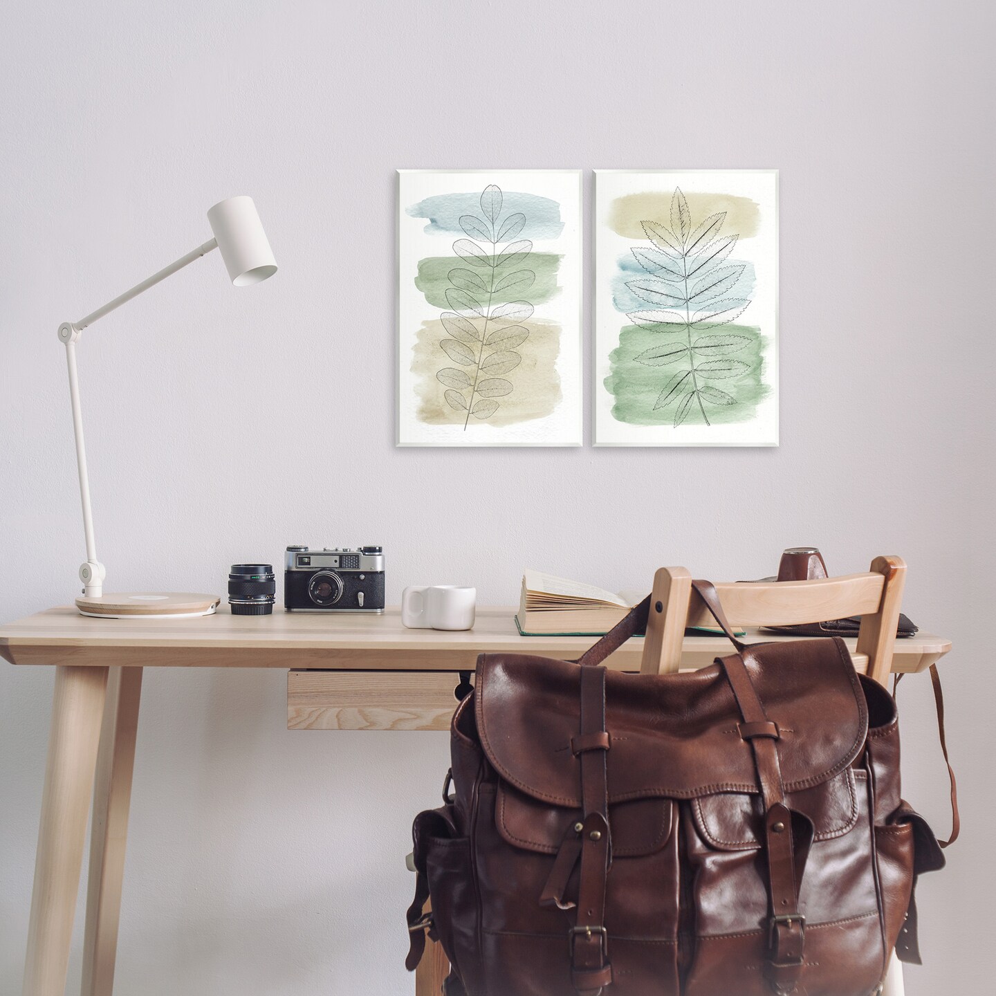 Stupell Industries Neutral Spring Forest Branches Wall Plaque Art