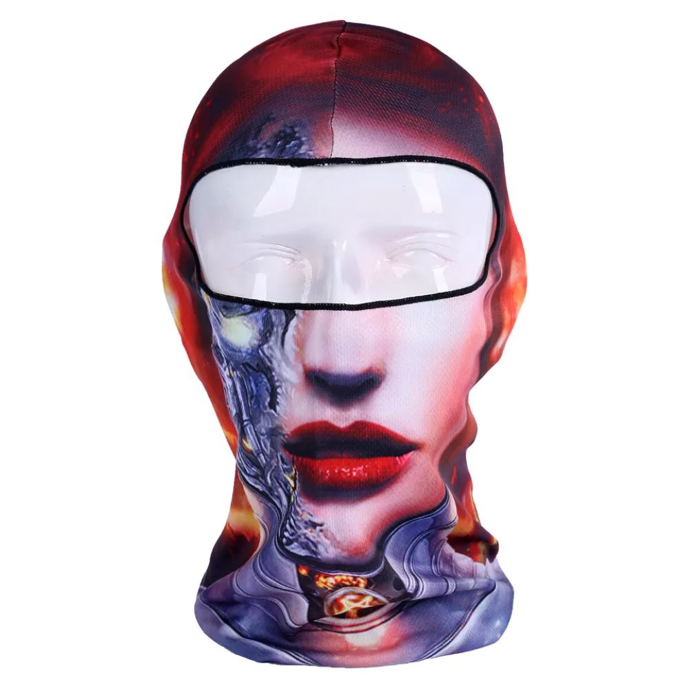 Kitcheniva Balaclava 3D Full Face Mask For Music Festivals And Halloween