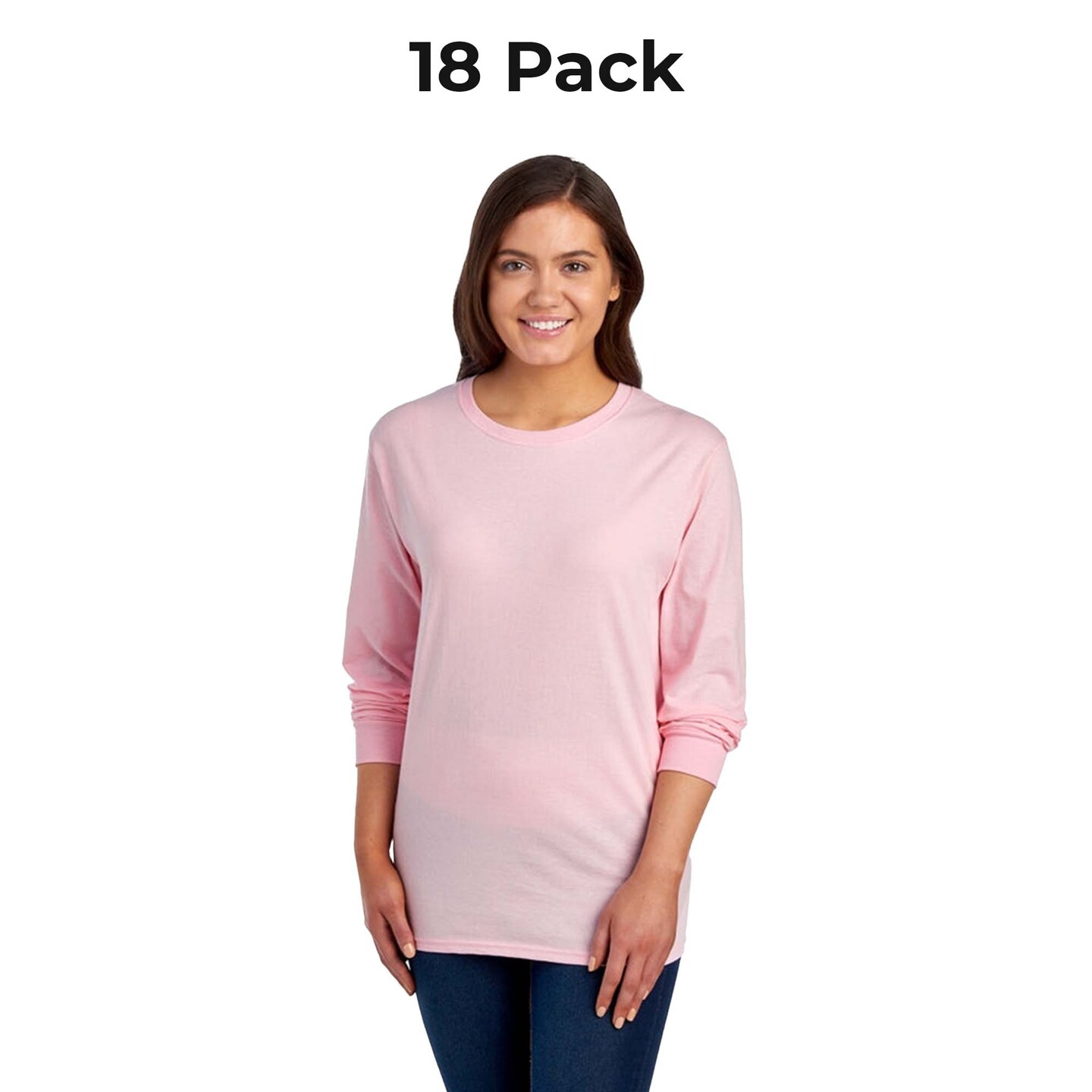Fruit of the Loom&#xAE; Cotton Long Sleeve T-Shirt