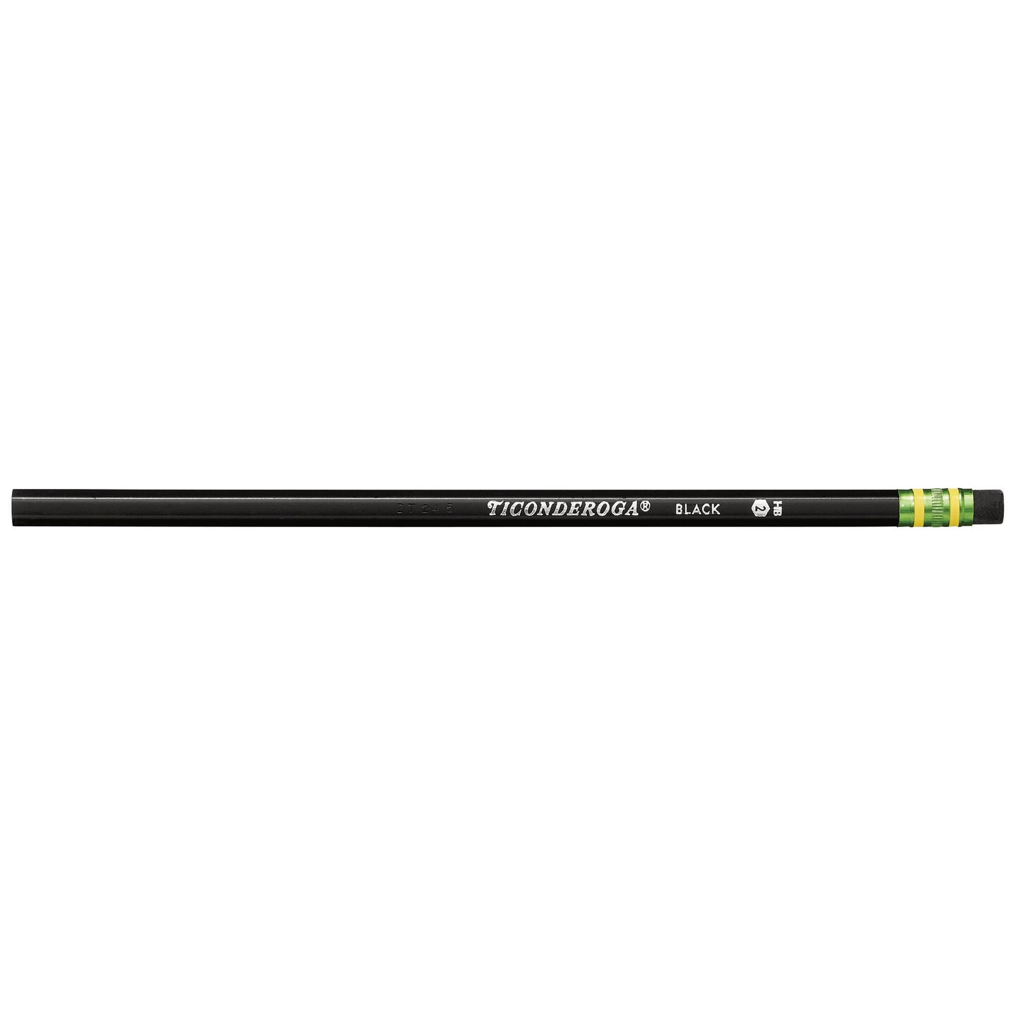 Wood-Cased Pencils, Black, 12 Count