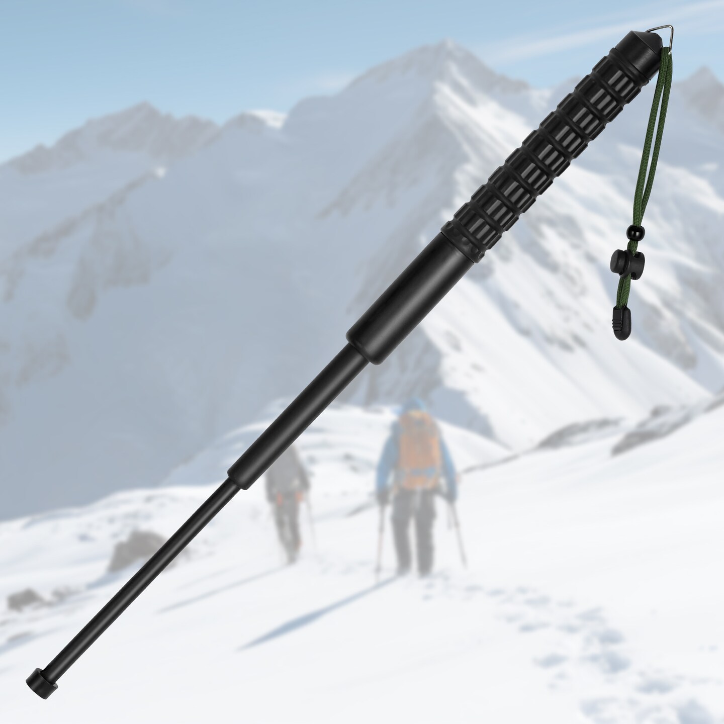 26&#x22; Metal Hiking Trekking Poles, Collapsible, Lightweight, Anti Shock, Hiking or Walking Sticks, Adjustable Hiking Pole for Men and Women