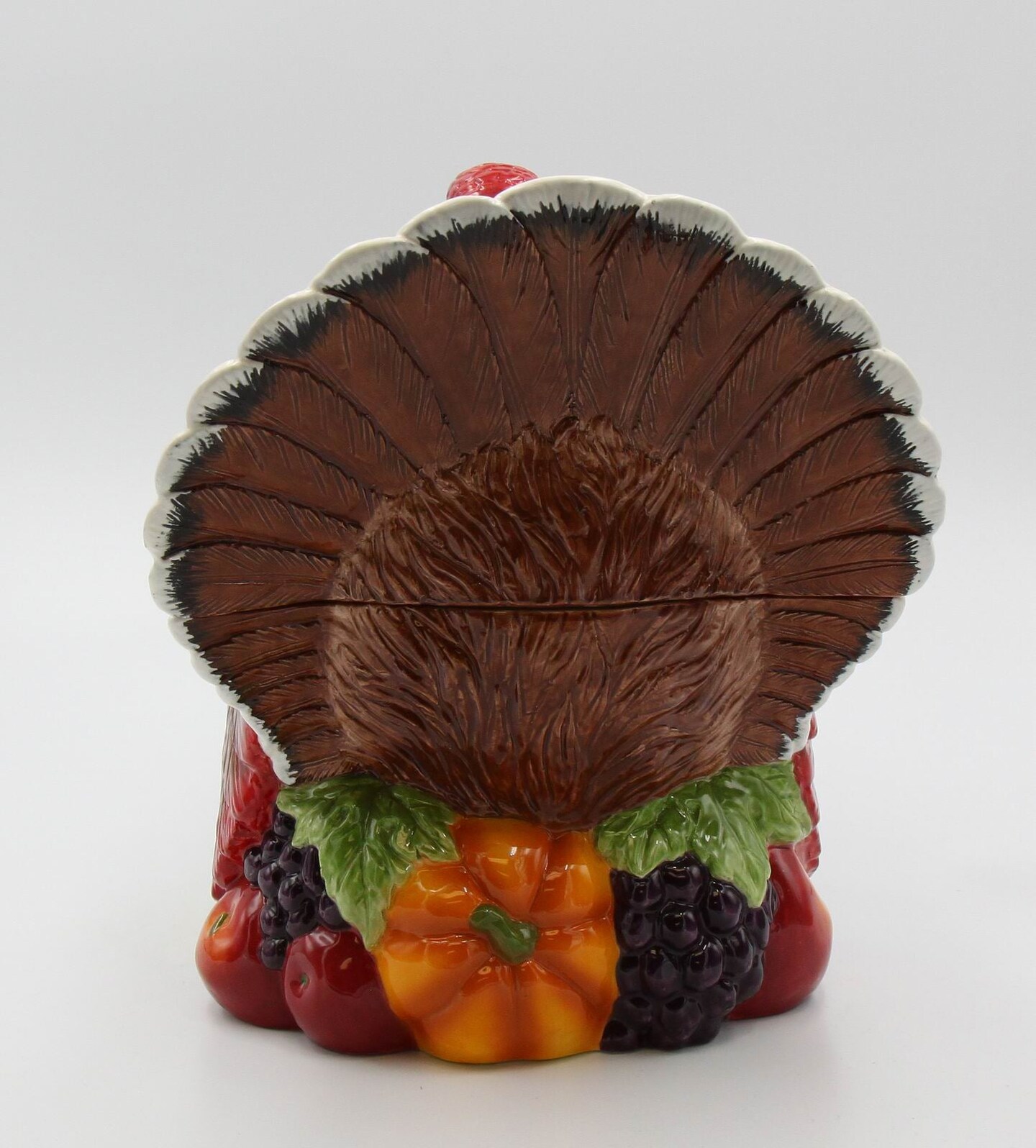 Ceramic Traditional Turkey Cookie Jar, Home D&#xE9;cor, Gift for Her, Gift for Mom, Kitchen D&#xE9;cor, Fall D&#xE9;cor, Thanksgiving D&#xE9;cor