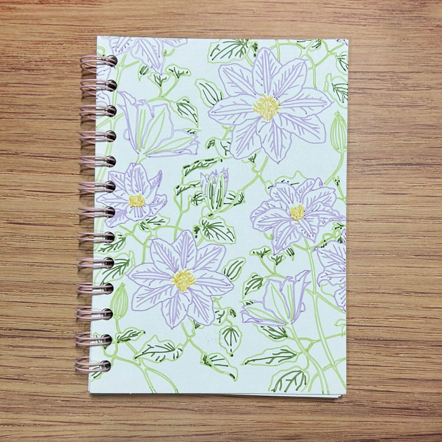 Spiral Flower Notebooks (Lined, Blank, Bullet, Sketch) product 2