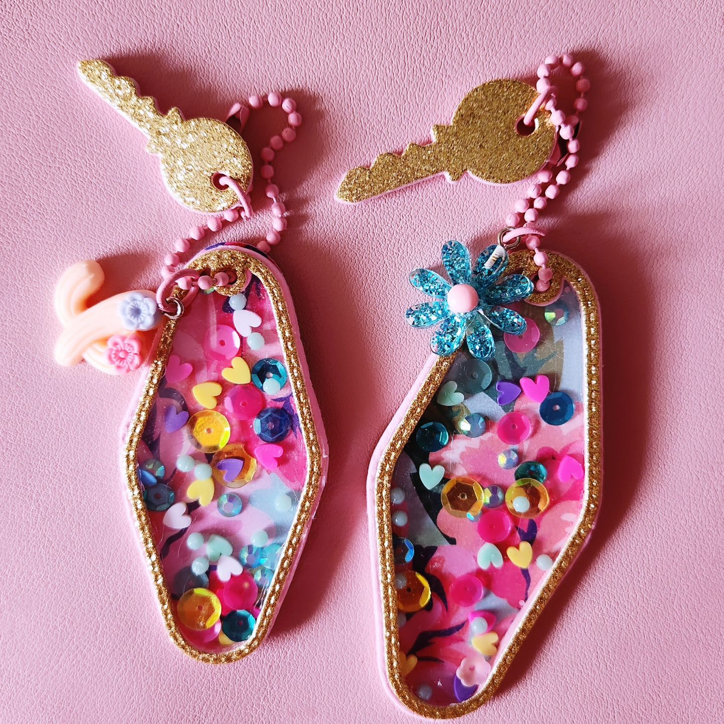 Buttons Galore and More Sprinkletz - Tiny Polymer Clay Embellishments - Hearts Bundle 36 grams