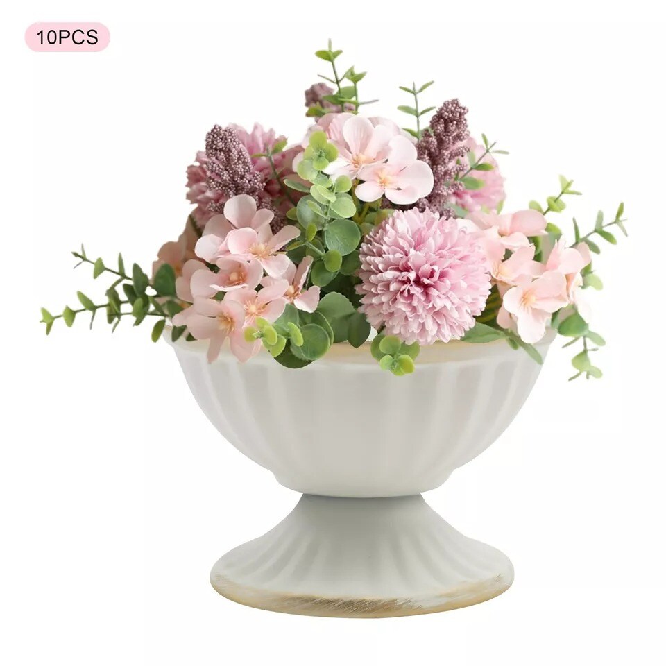 10pcs Vase Wedding Flower Vase Decor Stand For Party Christmas Table Decor Home