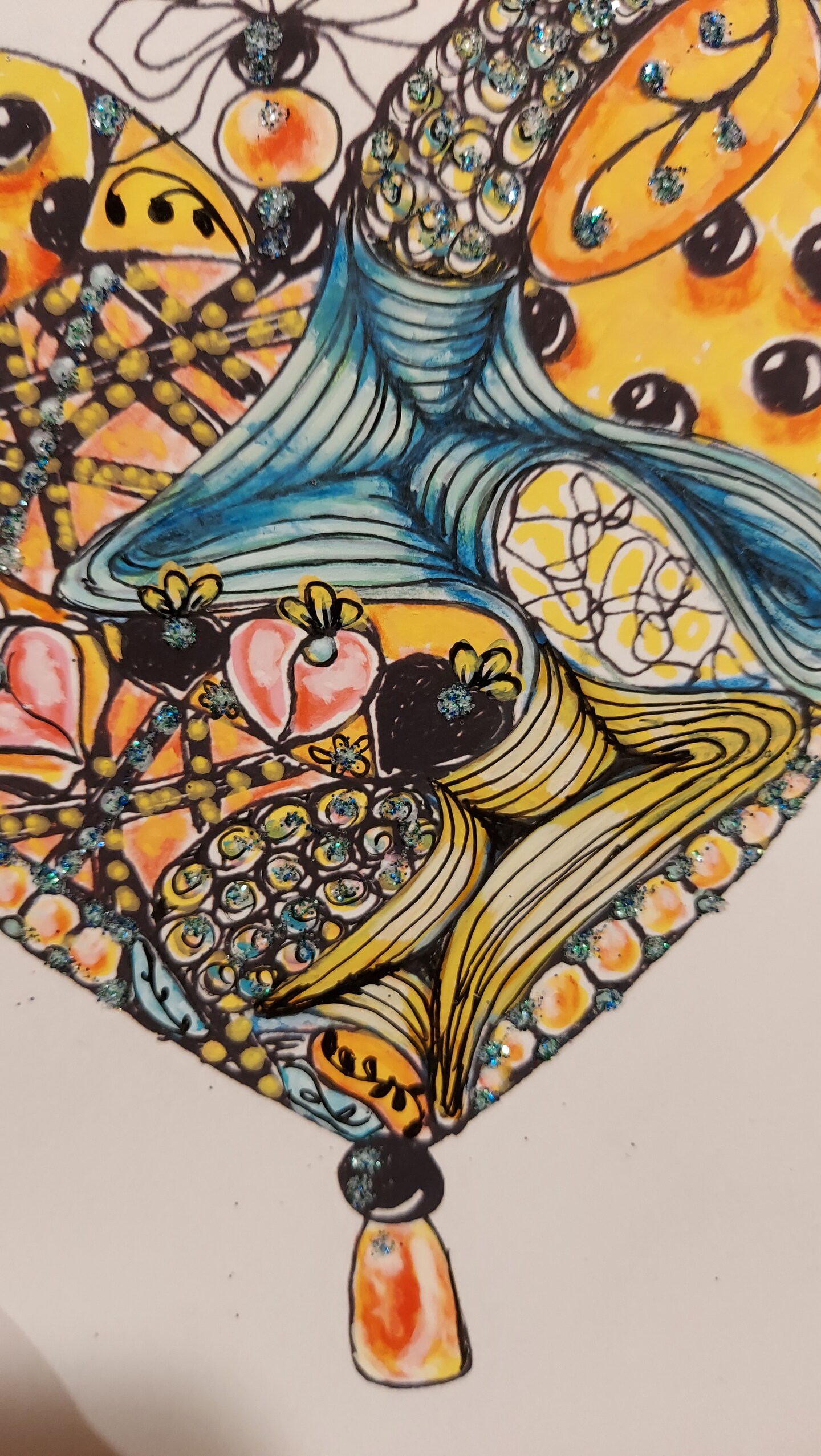 Heart zentangle Print Greeting Card 2 pack | MakerPlace by Michaels