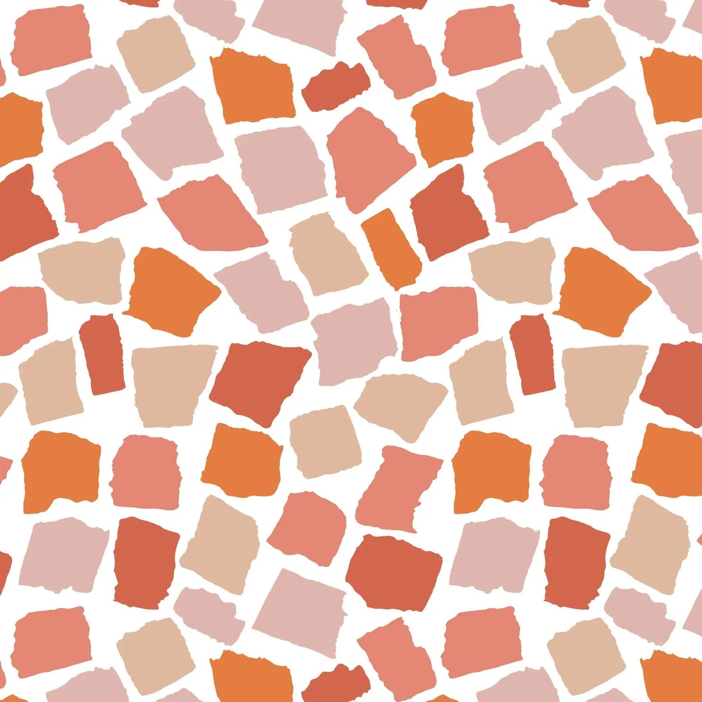 Torn Paper Collage Gift Wrap