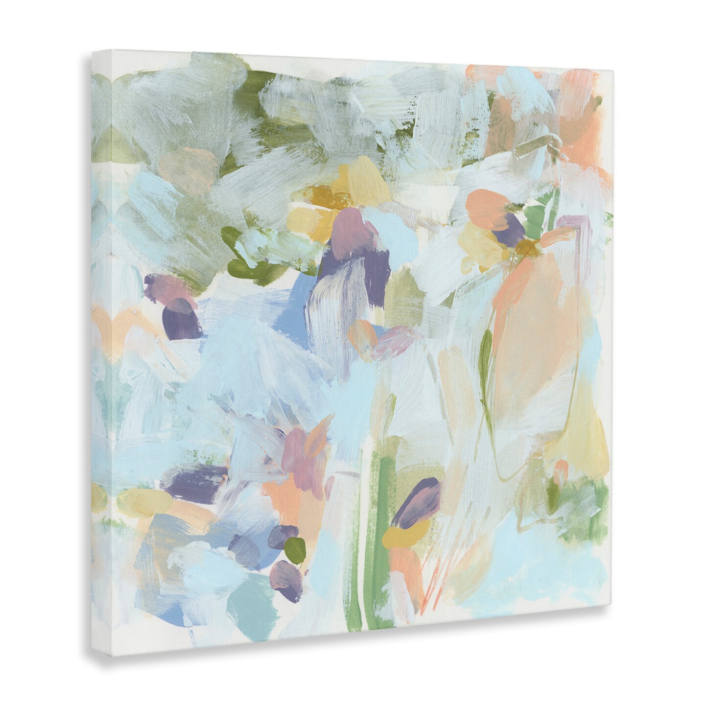 Stupell Industries Chaotic Pastel Arrangement Canvas Wall Art Design by June Erica Vess