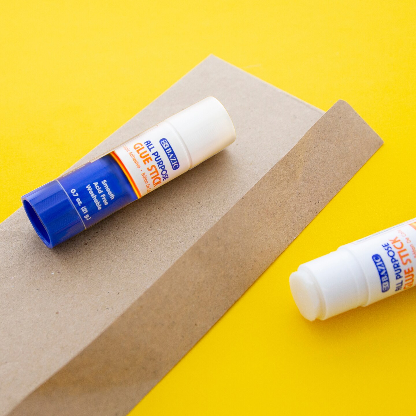 BAZIC Glue Stick Premium 0.7 oz (21g)(2/Pack)