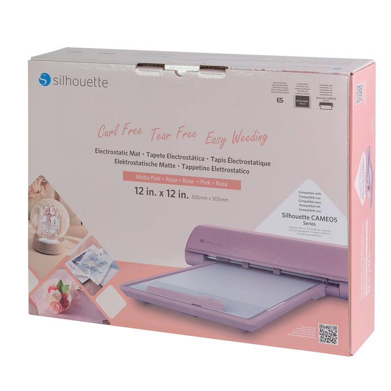 Silhouette Electrostatic Mat - 12 x 12 (Pink)