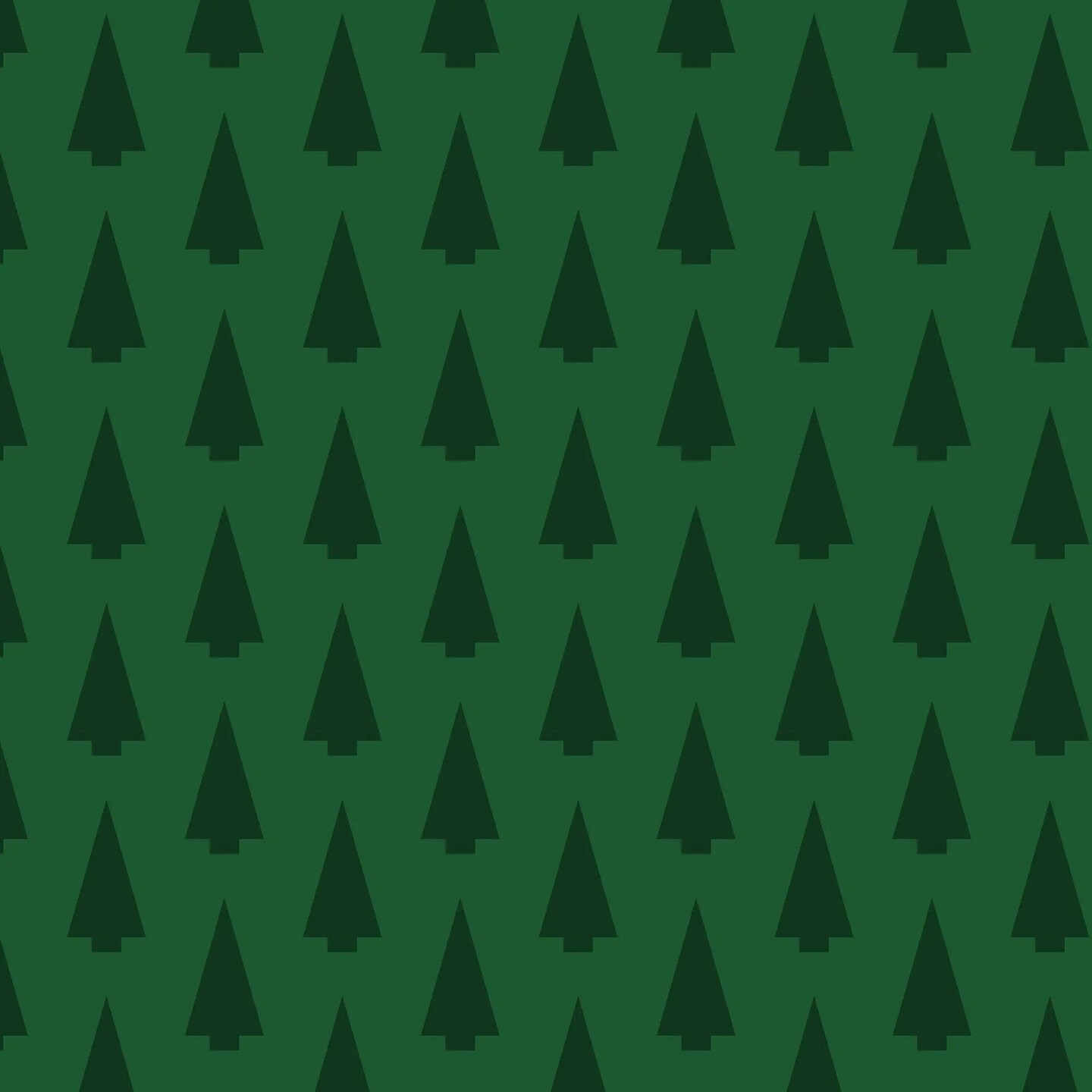 Holiday Trees Minimalist Gift Wrap