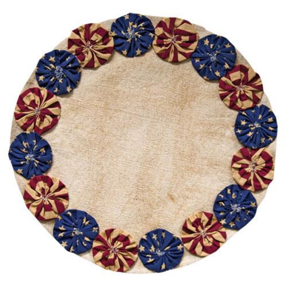 Americana Candle Mat, 13&#x22;