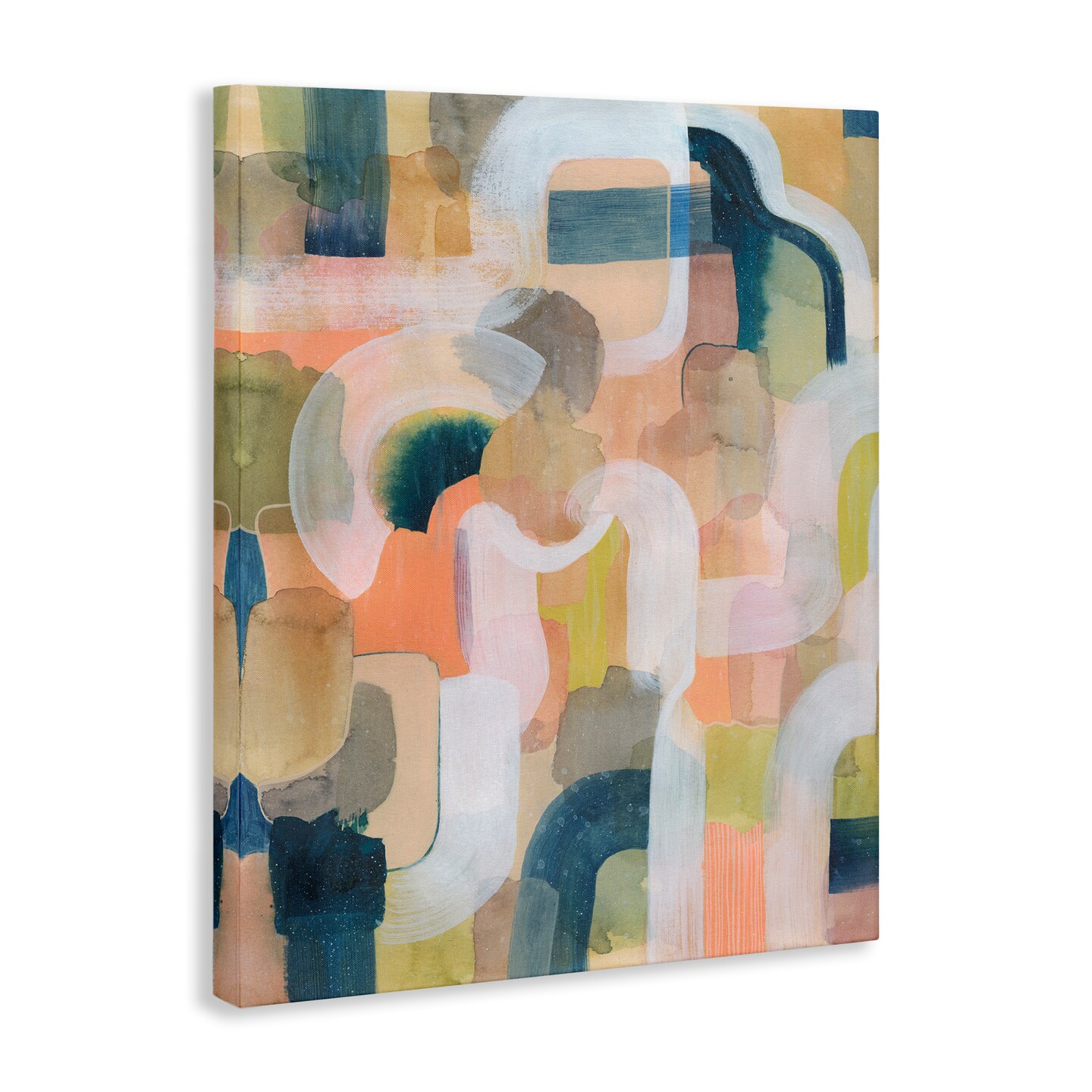 Stupell Industries Layered Curved Arches Canvas Wall Art Design by Joris Hoefnagel