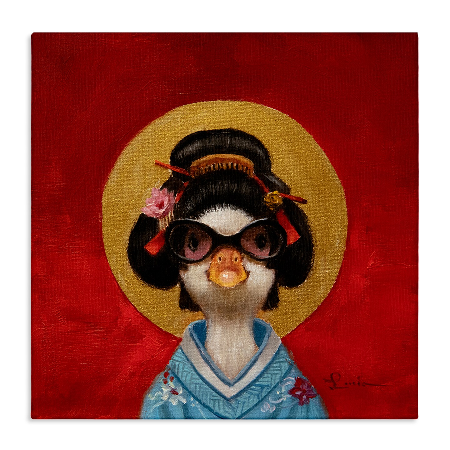 Stupell Industries Traditional Clothing Duck Canvas Wall Art Design by Lucia Heffernan
