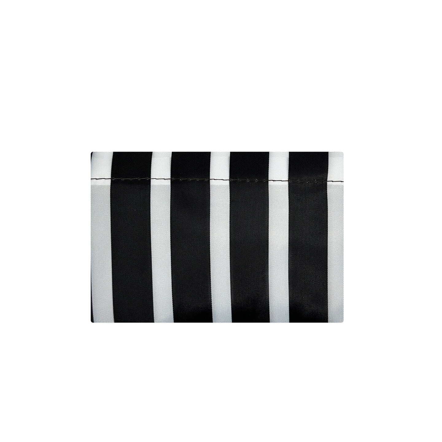 Wrapables Large Foldable Tote Nylon Reusable Grocery Bags, Stripes