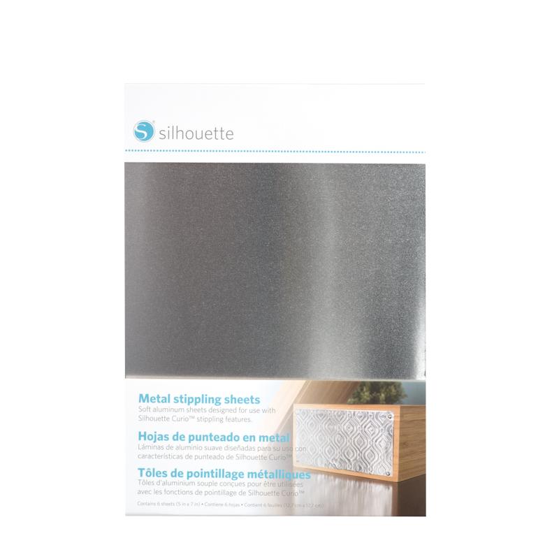 Silhouette Metal Stippling Sheets