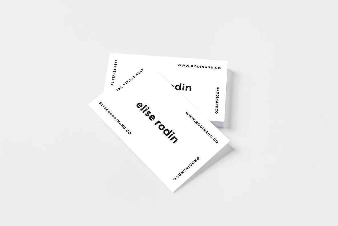 Business Card Stamp No. 16, Rubber