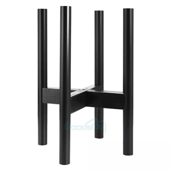 Adjustable Wood Plant Stand Flower Pot Display Holder Shelf Home Garden Balcony