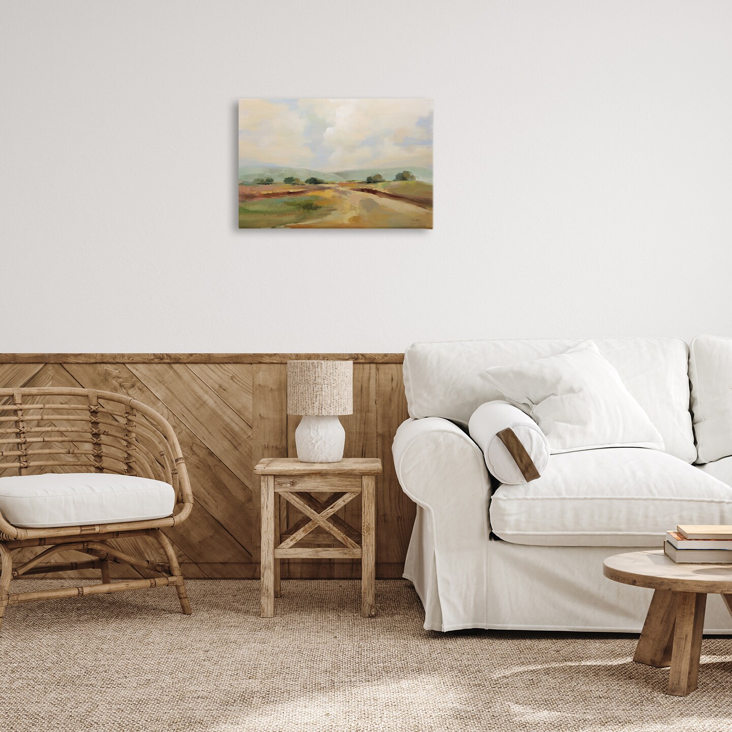 Stupell Industries Solitary Rural Landscape Canvas Wall Art Design by Silvia Vassileva