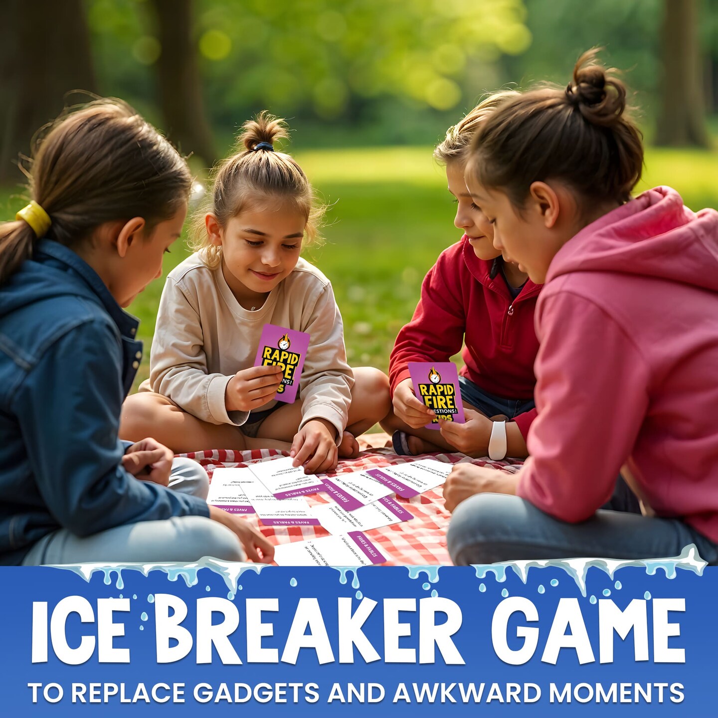 Rapid Fire Premium Conversation Cards for Kids
