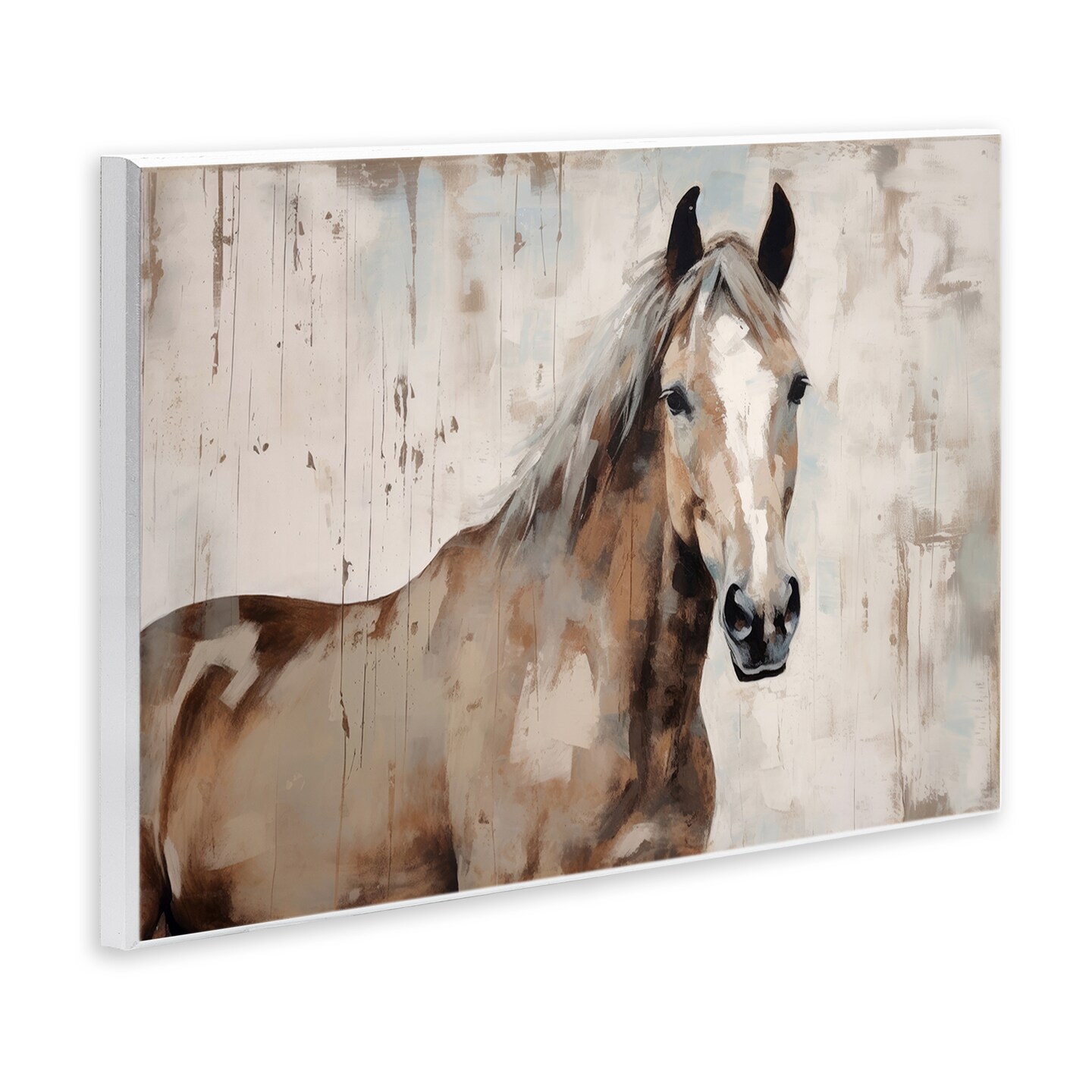 Stupell Industries Rustic Stoic Mare Wall Plaque Art Design by Irena Orlov