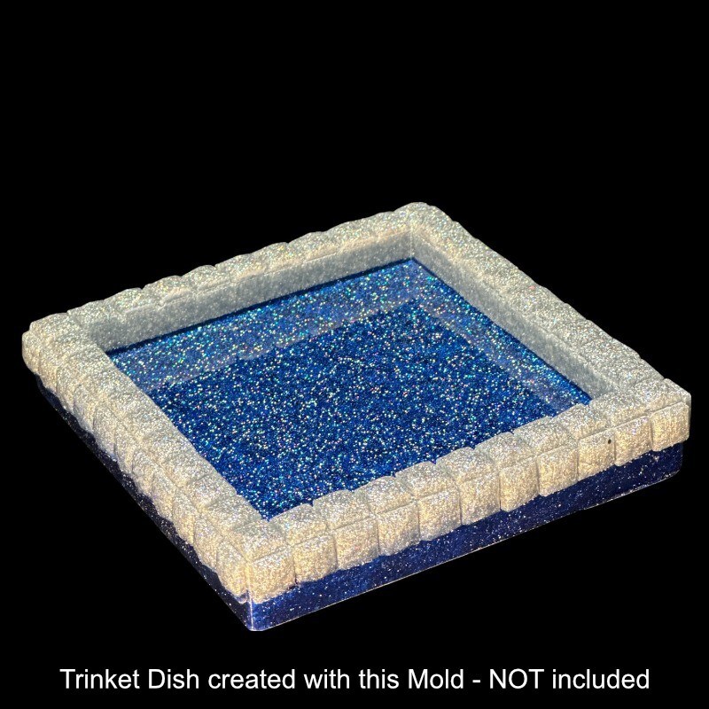 Crystal Gem Edge Trinket Dish Mold