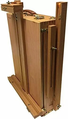 French Easel Wood Sketch Box Portable Folding Art Artist Painters Tripod Stand