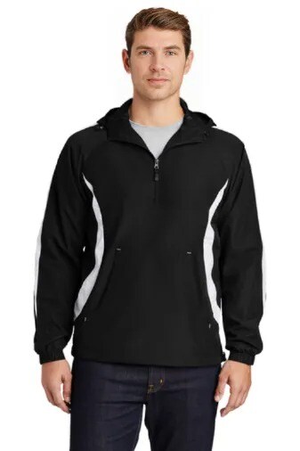 Sport-Tek&#xAE; Colorblock Raglan Anorak