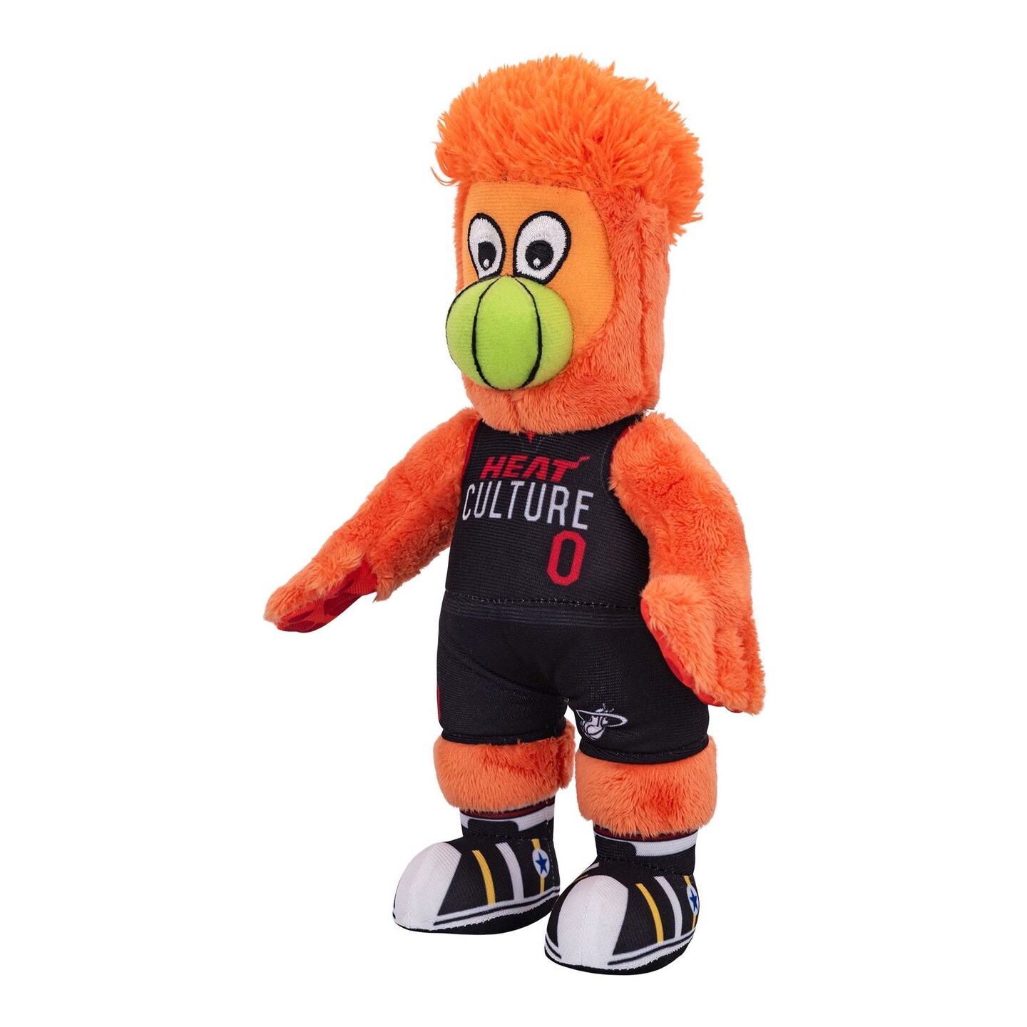 Bleacher Creatures Miami Heat Burnie 10&#x22; Mascot Plush Figure (City Edition Heat Culture)