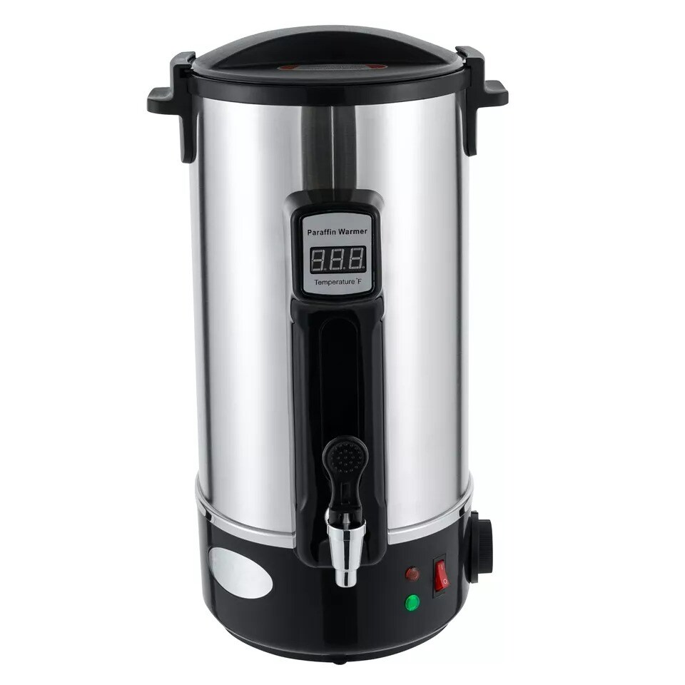 10.8L Wax Melter for Candle Making Extra Large Wax Melting Furnace Temp Control