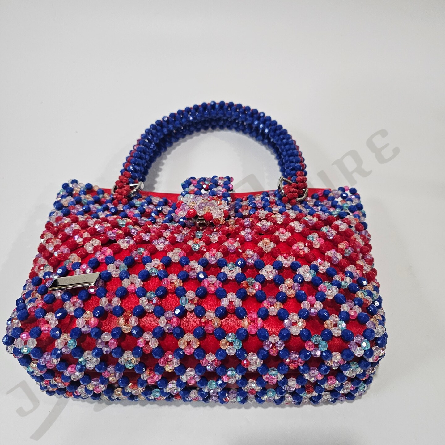 Sapphire Beaded Handbag | MakerPlace by Michaels