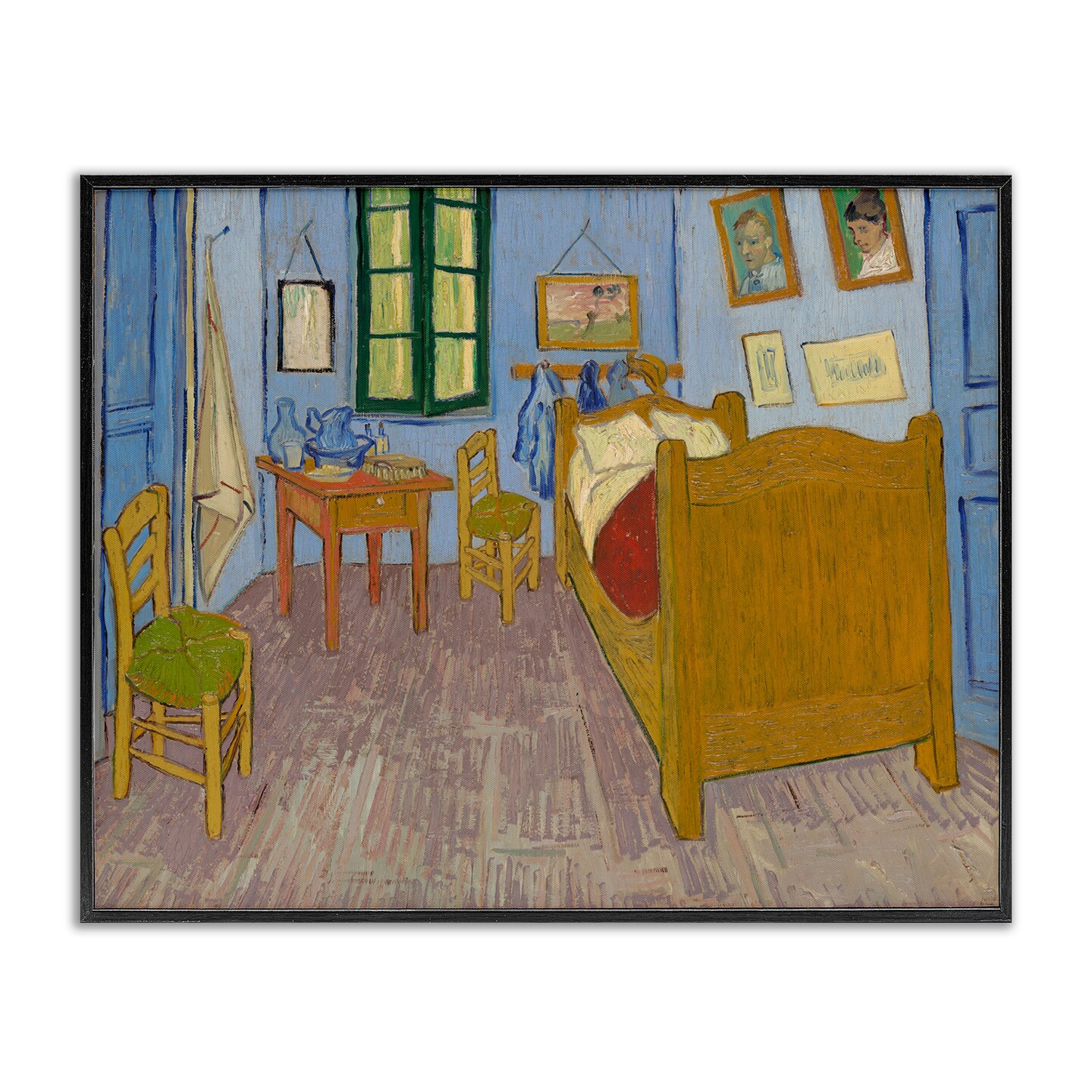 Stupell Industries Classical Van Gogh Bedroom Framed Giclee Wall Art Design by one1000paintings