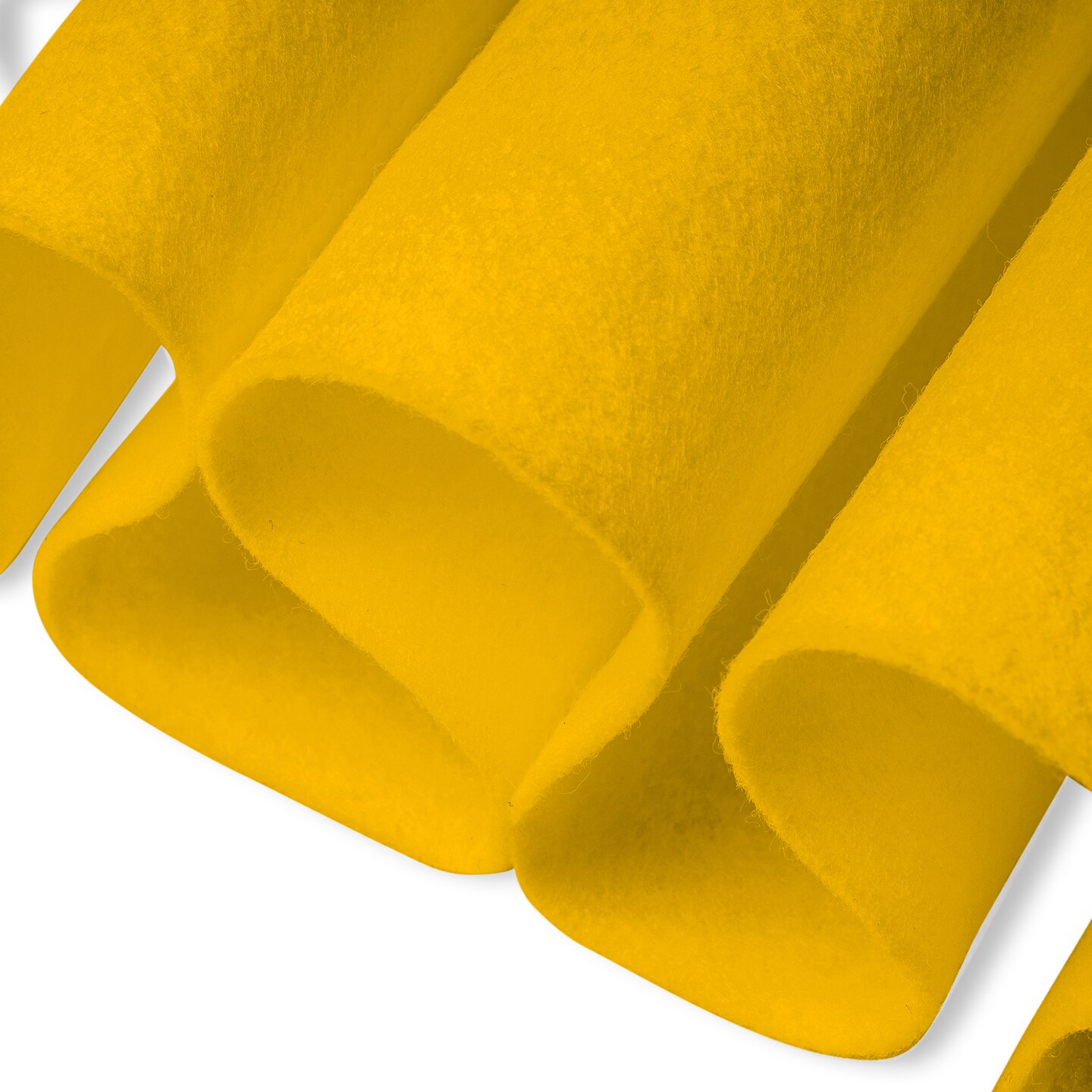 FabricLA Acrylic Felt Fabric - 72&#x22; Inch Wide 1.6mm Thick Felt by The Yard - Use Soft Felt Sheets for Sewing, Cushion, and Padding, DIY Arts &#x26; Crafts (10 Yards, Gold)