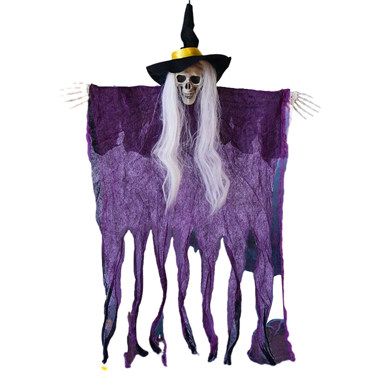Spooky Hanging Ghost Realistic Create Atmosphere Grim Reaper Decoration Front Door Halloween Hanging Props