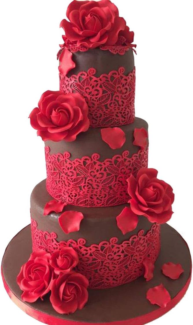 sugar edible cake silicone fondant impression lace mat cake decorating mold gum paste cupcake topper tool icing candy imprint baking moulds sugarcraft trimming leaf