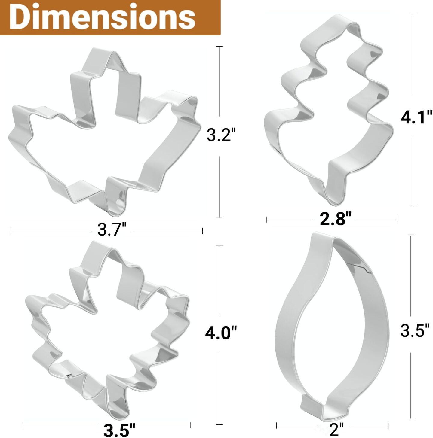 Cookie Cutters 6 Pcs Heart Cookie Cutters for Valentine&#x27;s Day