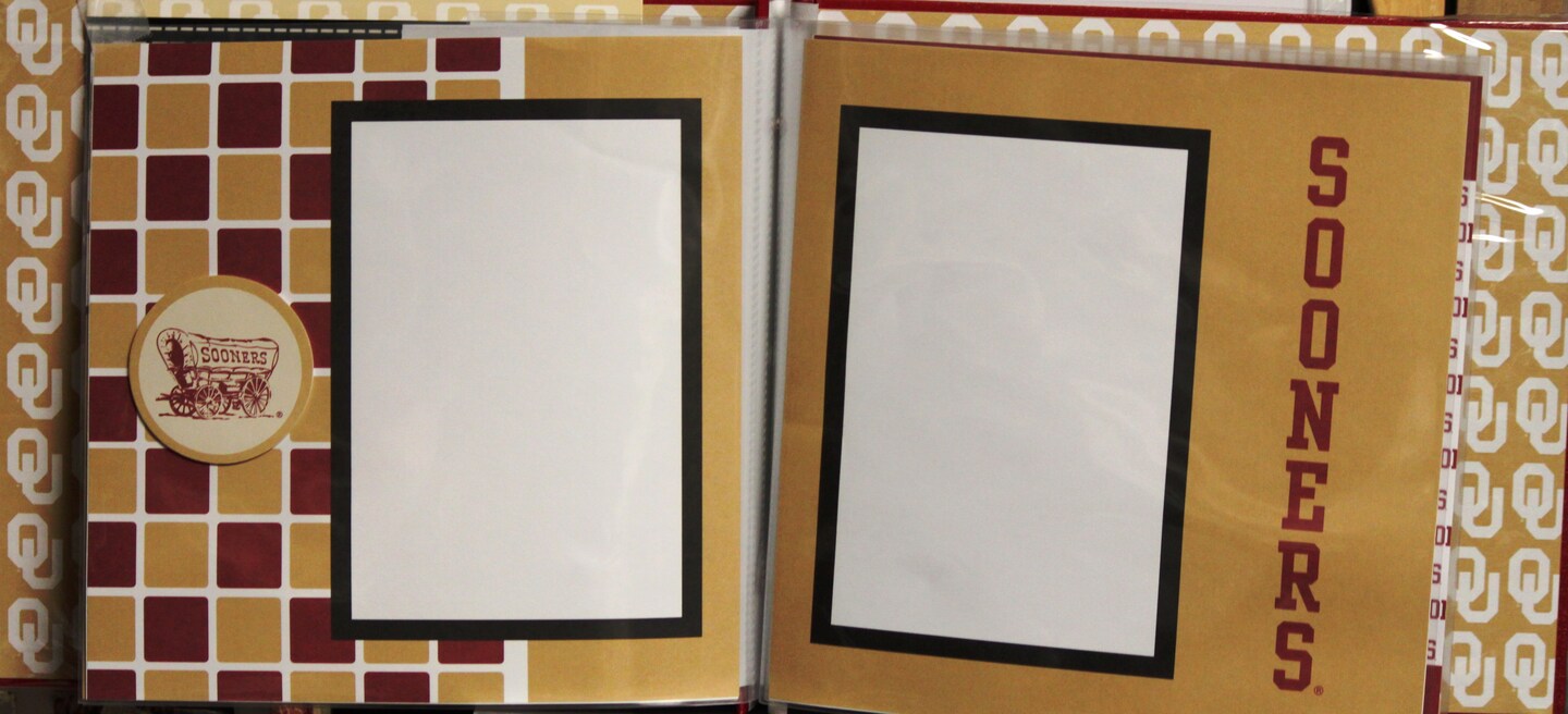 The University Of Oklahoma Complete 8 x 8 Officially Licensed Scrapbook