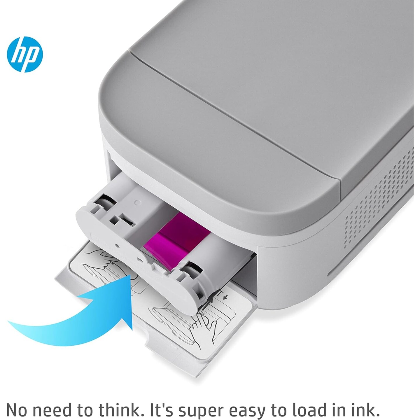 HP Sprocket Studio Plus 4x6 Wireless Instant Photo Printer &#x2013; 118 Sheets &#x26; Cartridge Bundle