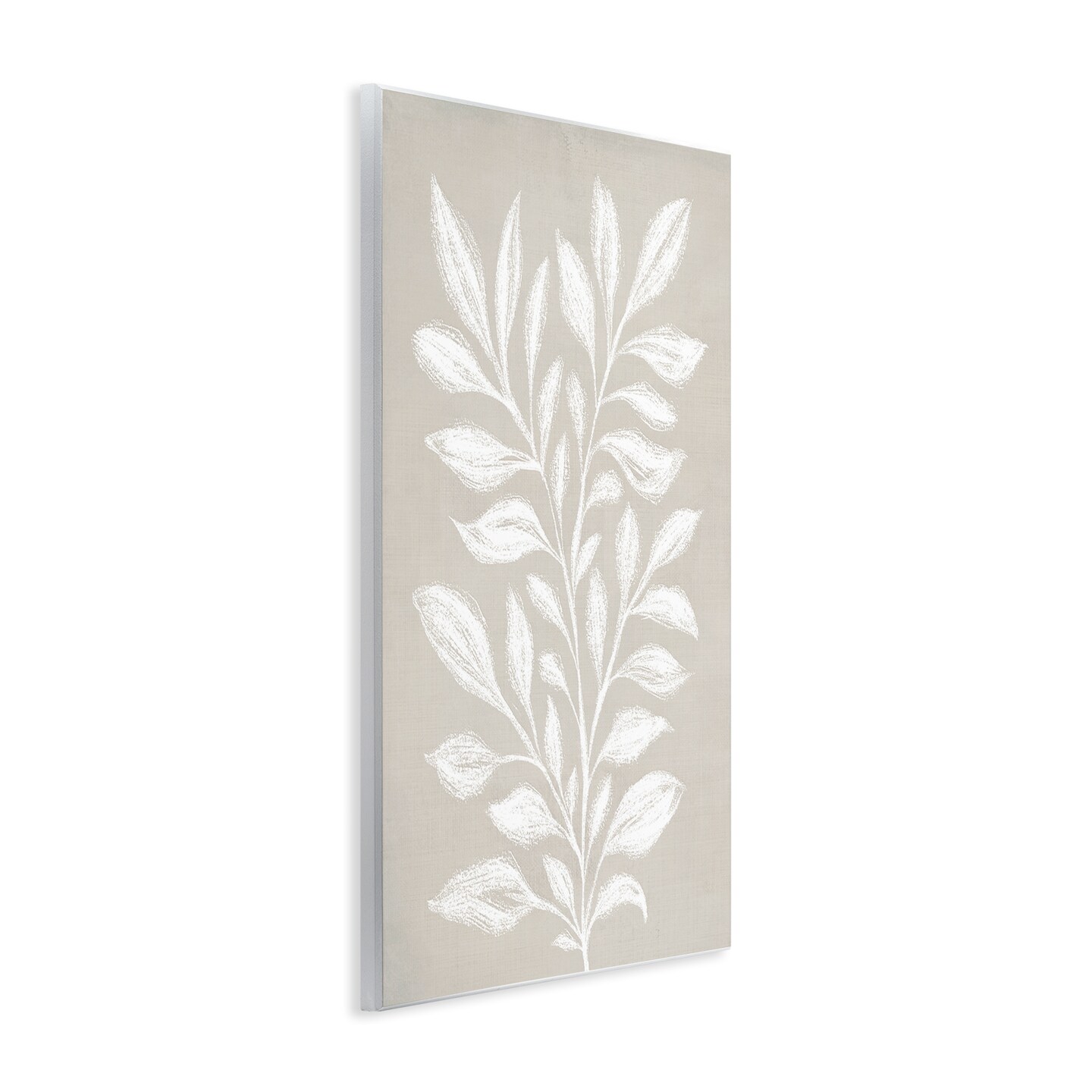 Stupell Industries Chalk Sketch Leaves Wall Plaque Art Design by Martina Pavlova