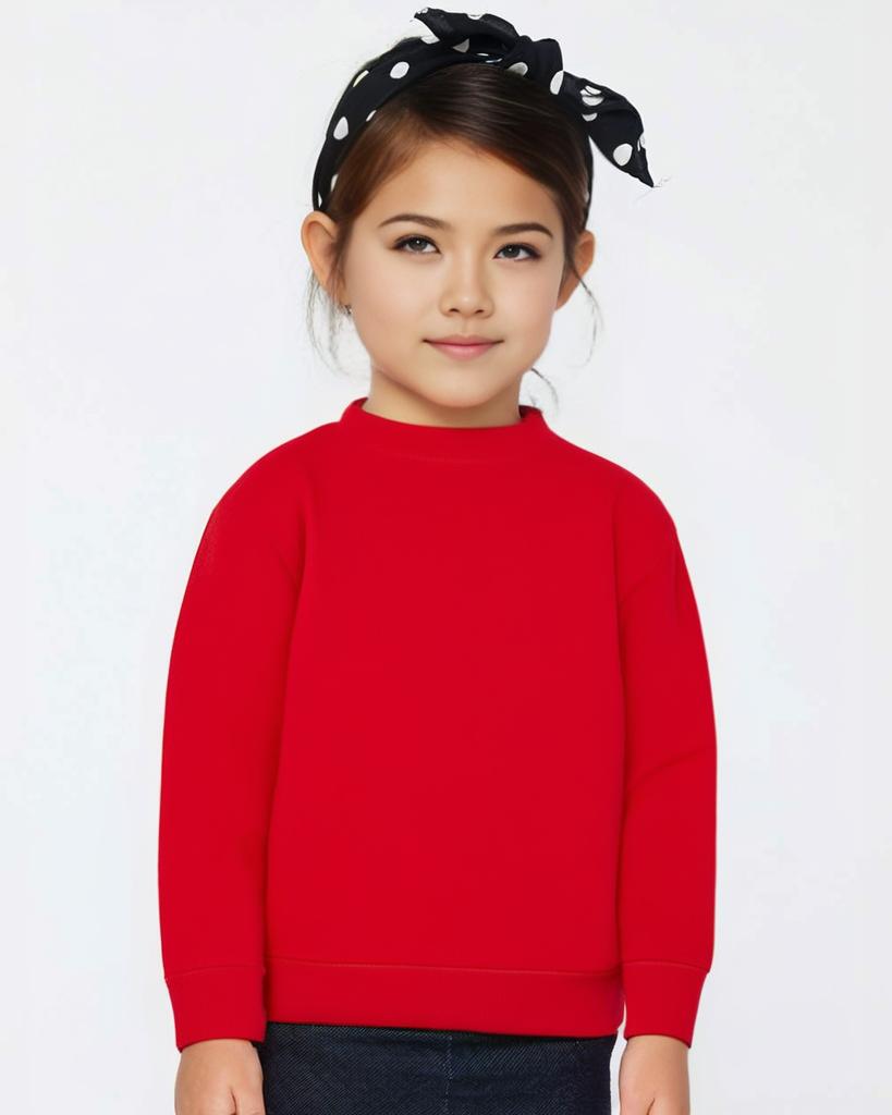 Rabbit Skins&#xAE; Toddler Fleece Crew Neck Long Sleeve Sweatshirt