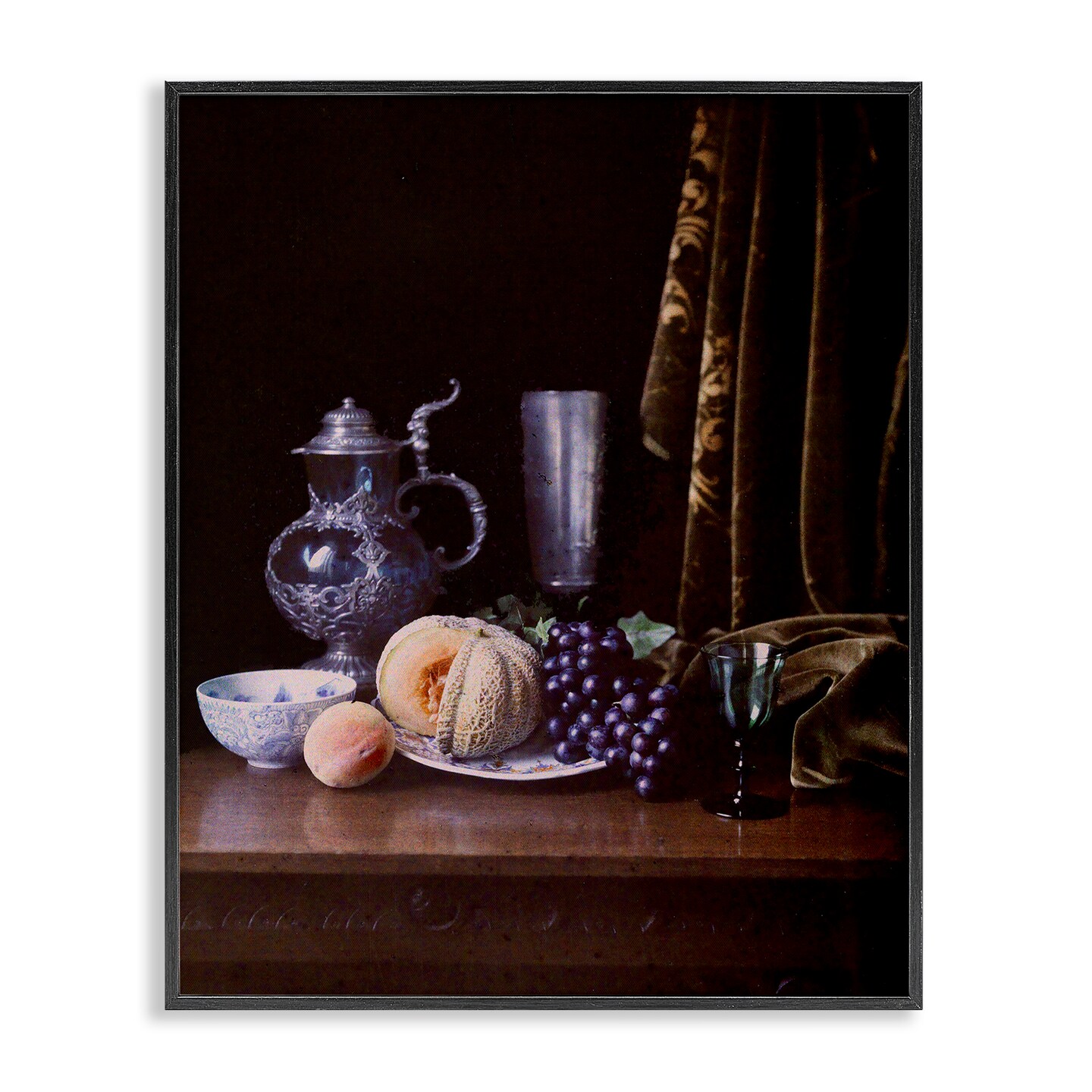 Stupell Industries Vanitas Still Life Framed Giclee Wall Art Design by World Art Group