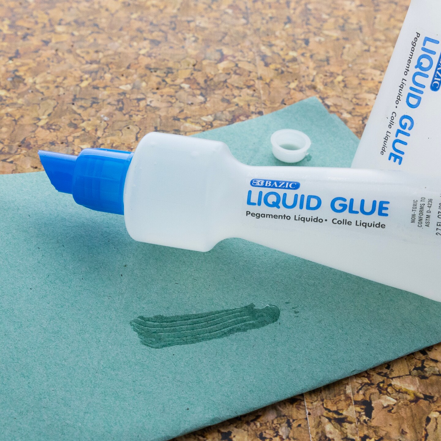 BAZIC Clear Glue 2.7 FL OZ (80 mL)(2/Pack)