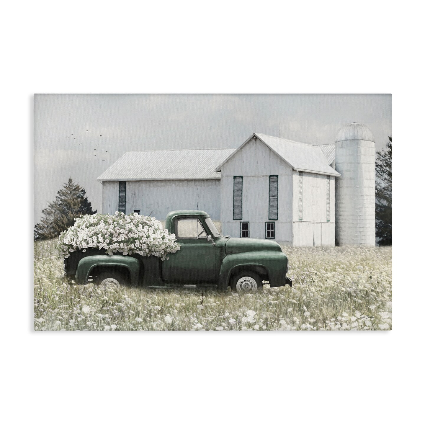 Stupell Industries Rustic Barn & Truck Canvas Wall Art Design by Lori Deiter