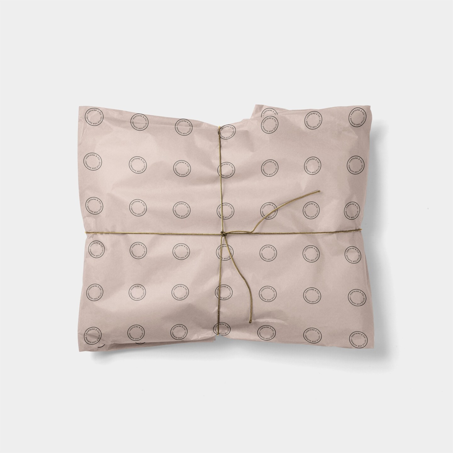 Custom Seal Business Gift Wrap