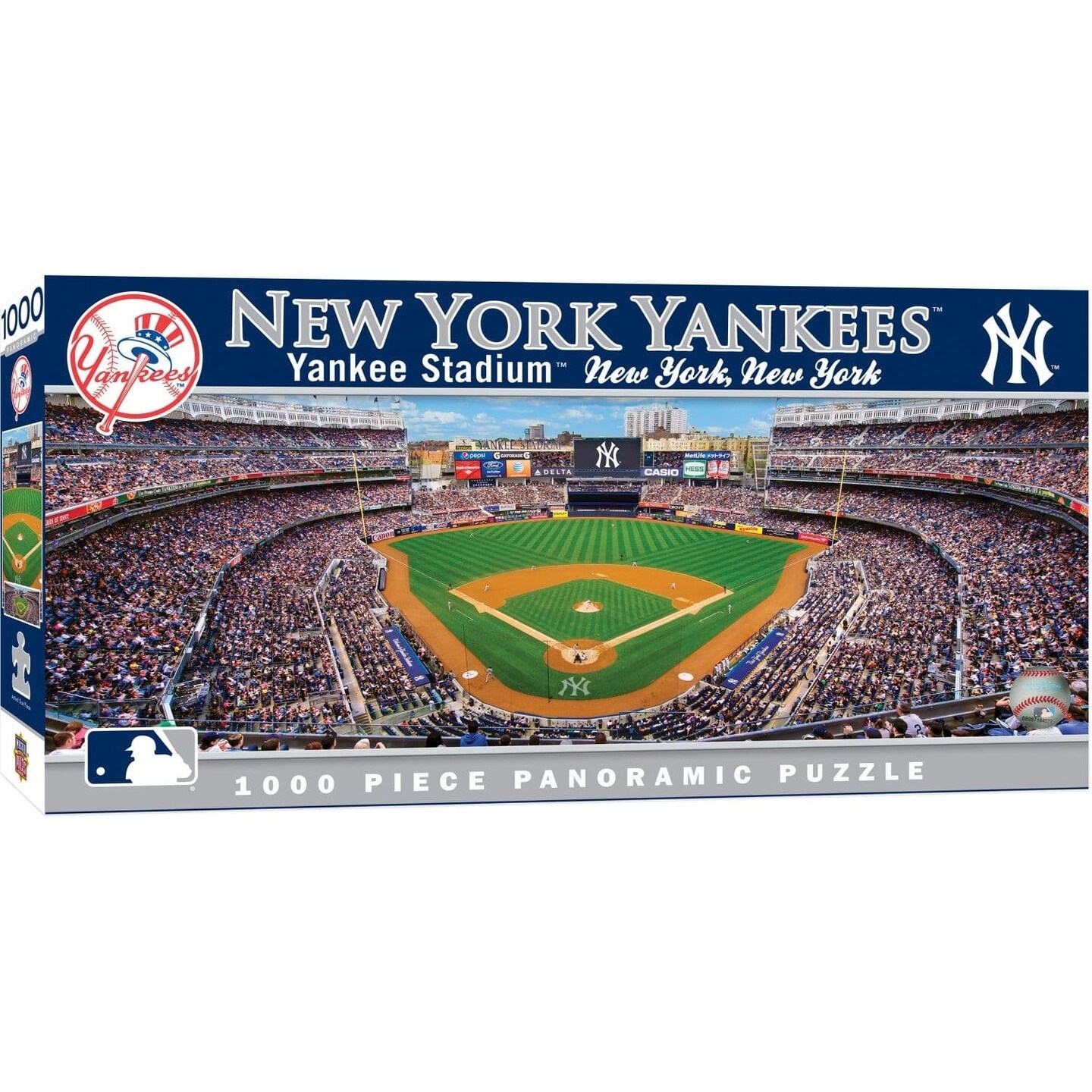 York Yankees 1000 Piece Jigsaw Puzzle Panoramic View Yankee Stadium Recycled