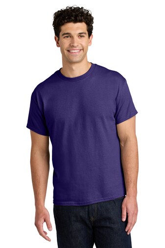 Gildan Heavy Cotton Crewneck Short Sleeve T-Shirt 5.3 oz 100% Cotton Classic Fit Durable Everyday Blank Tee