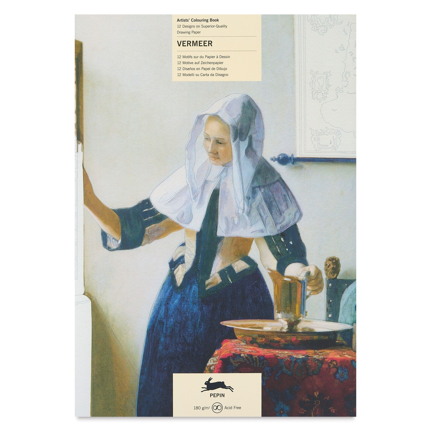 The Pepin Press Vermeer Artists' Coloring Book - 10